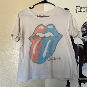 Rolling Stones Cropped Tee